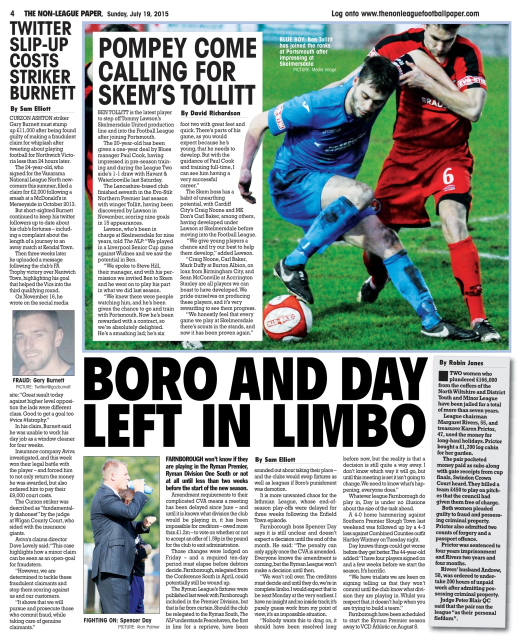 The Non-League Football Paper Preview Pages