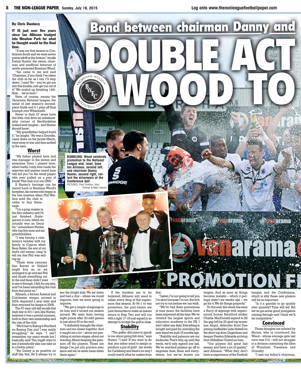 The Non-League Football Paper Preview Pages