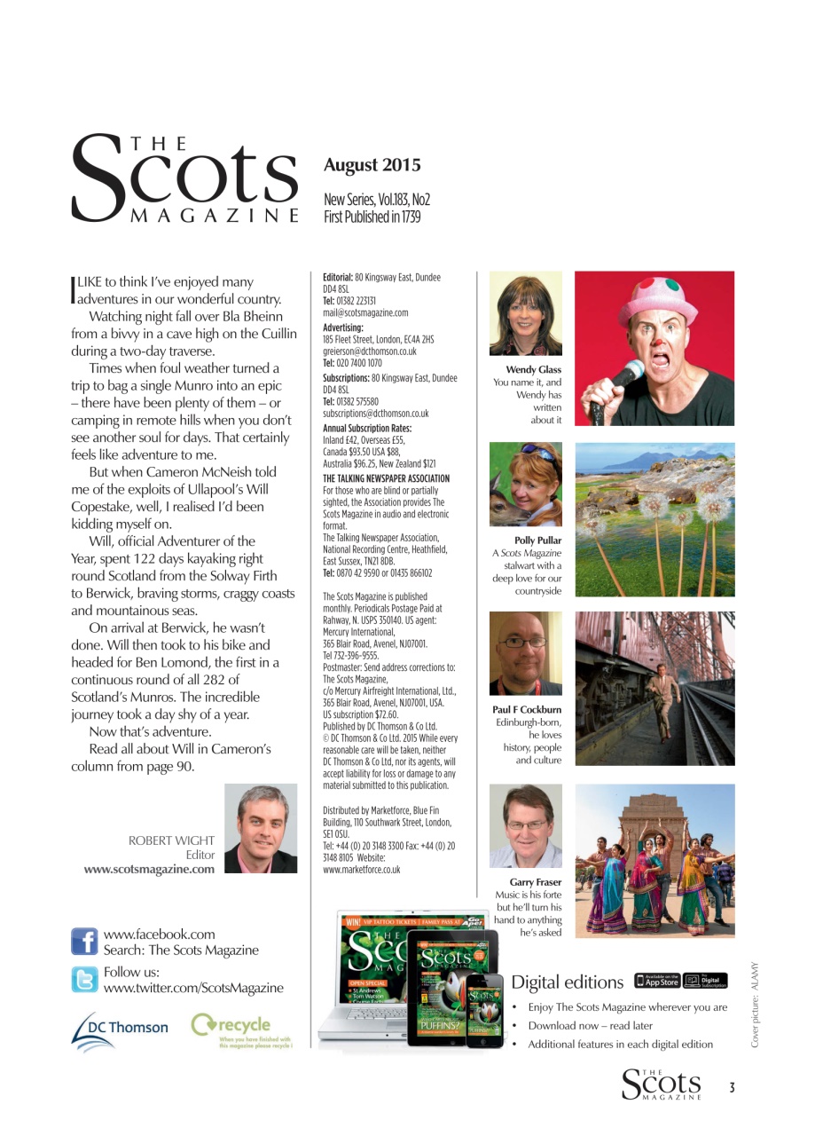 The Scots Magazine Preview Pages