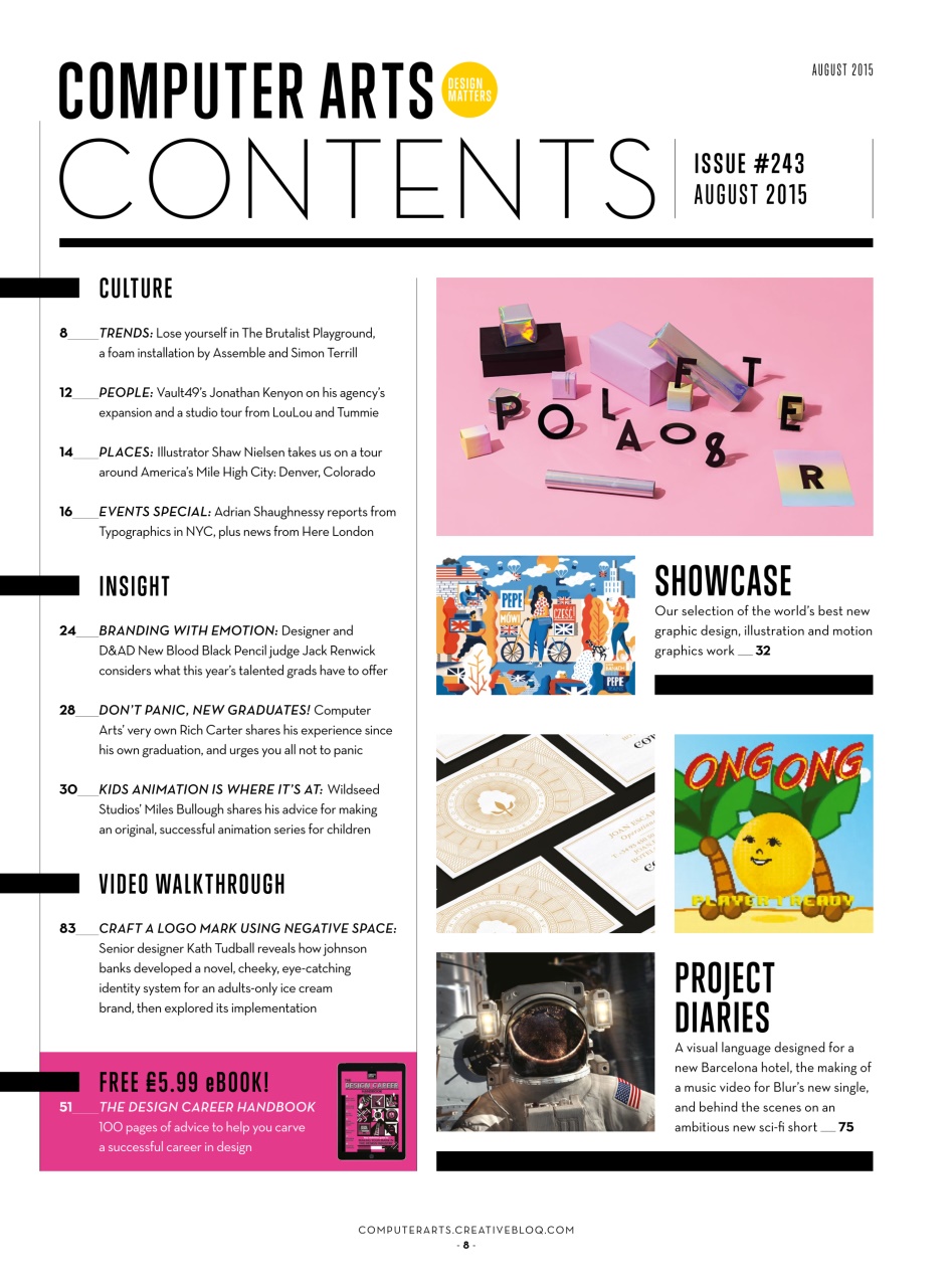 Computer Arts Preview Pages