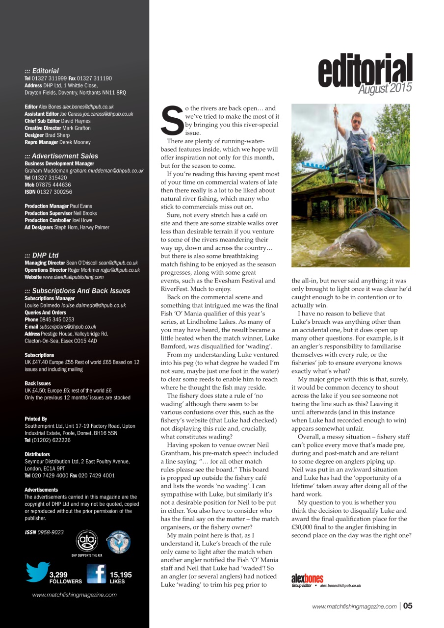 Match Fishing Preview Pages