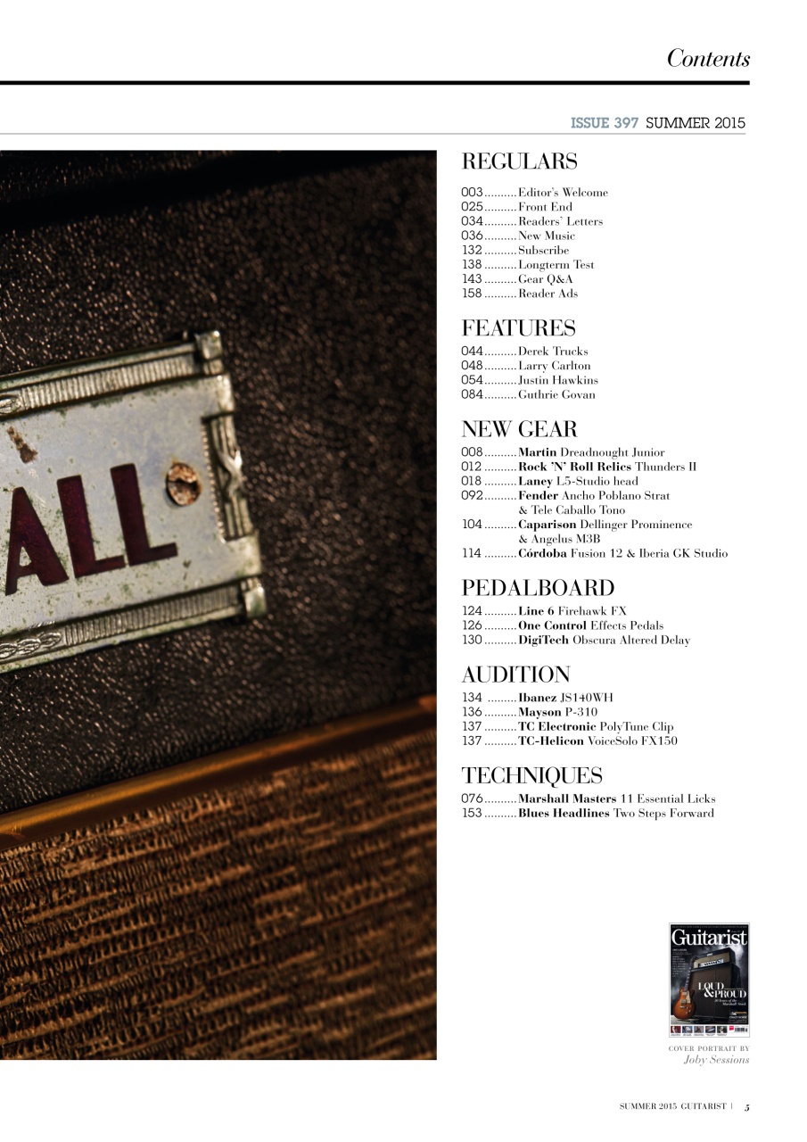 Guitarist Preview Pages