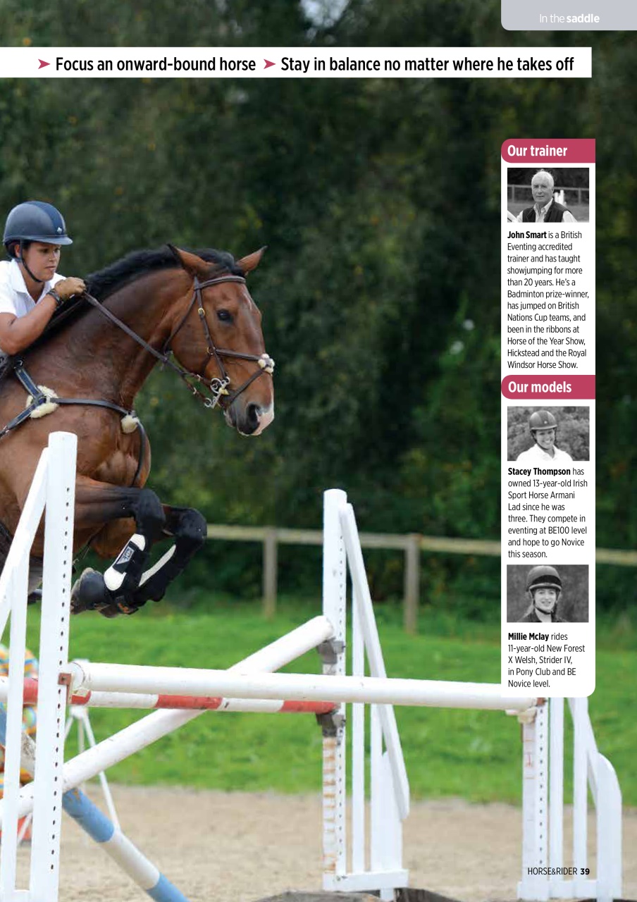 Horse&Rider Magazine - UK equestrian magazine for Horse and Rider Preview Pages