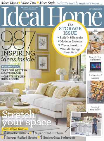 Ideal Home issue September 2015
