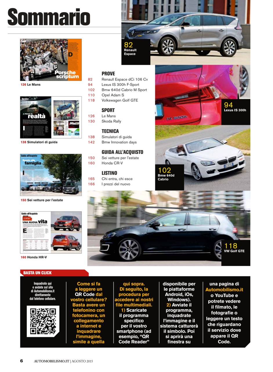 Automobilismo Preview Pages