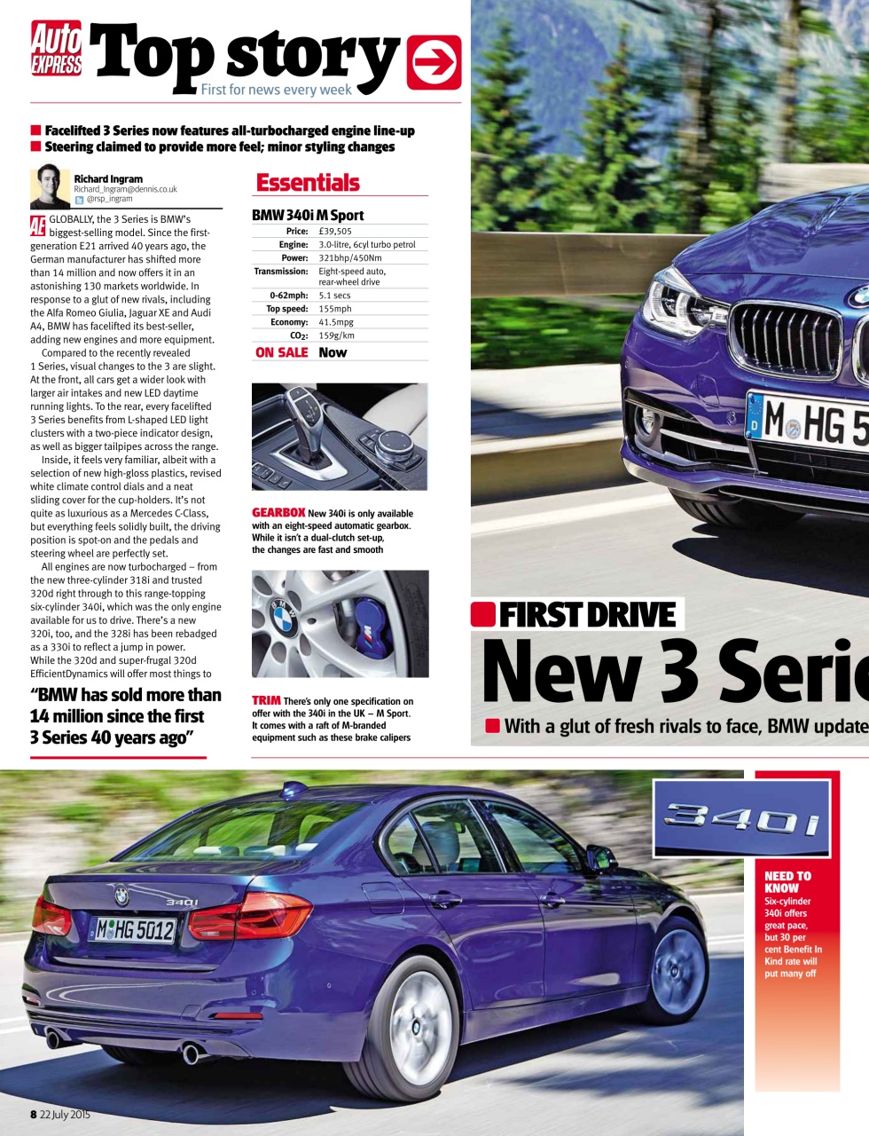 Auto Express Preview Pages