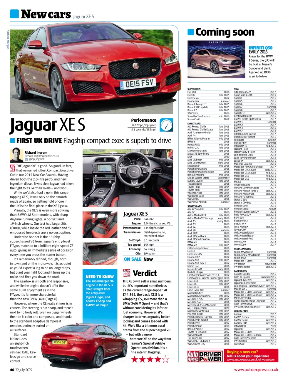 Auto Express Preview Pages