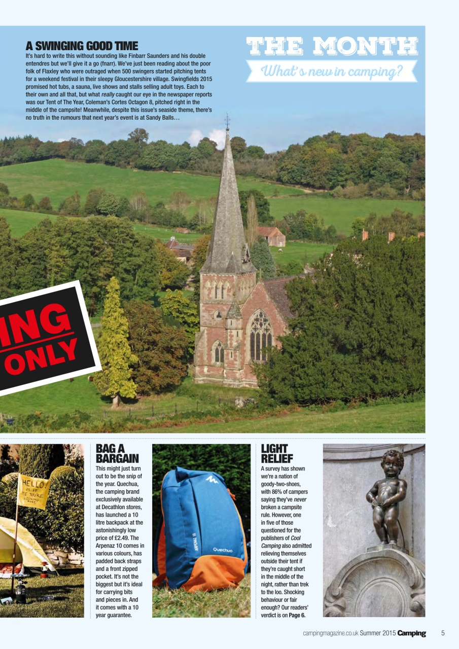 Camping Preview Pages