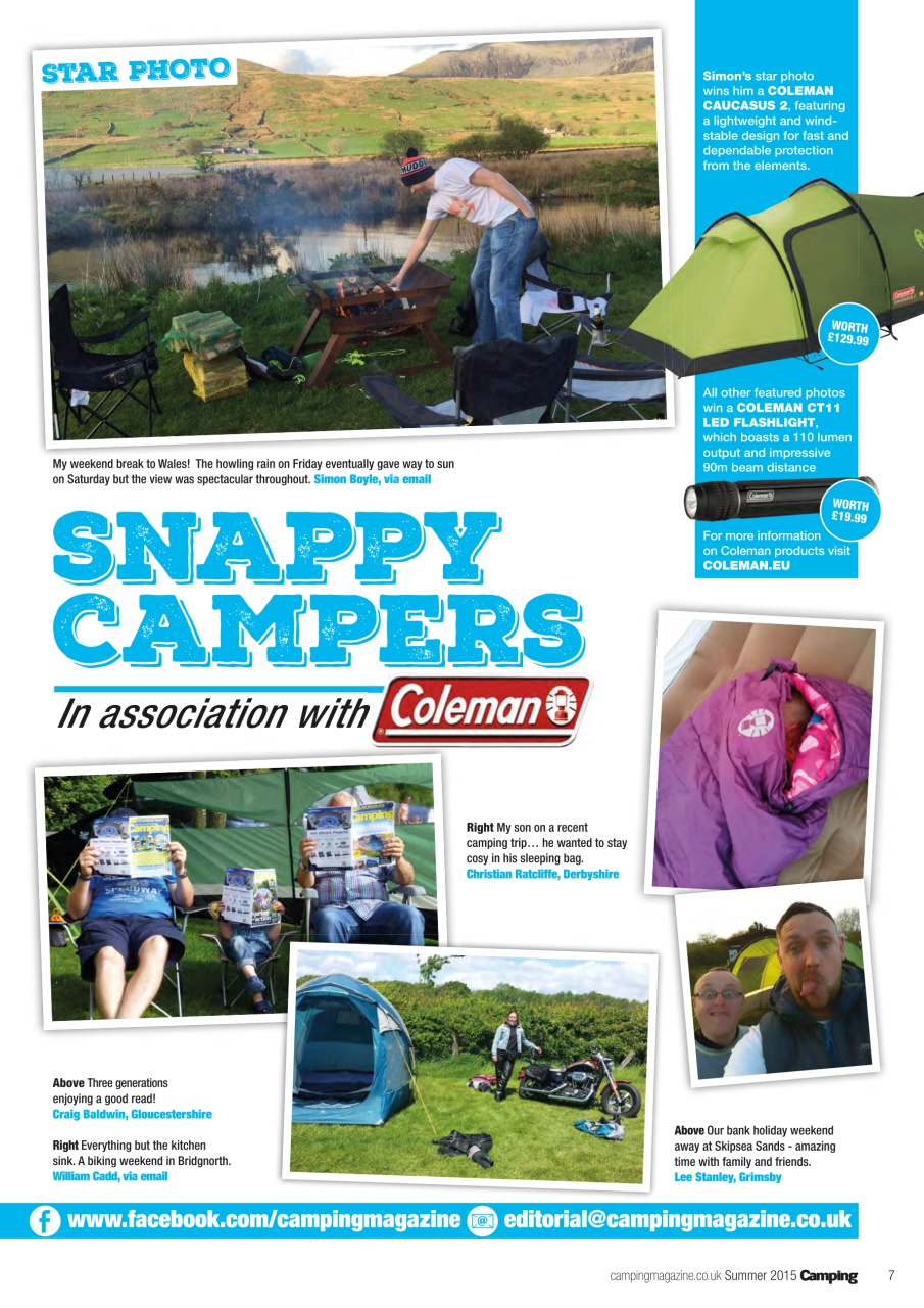 Camping Preview Pages