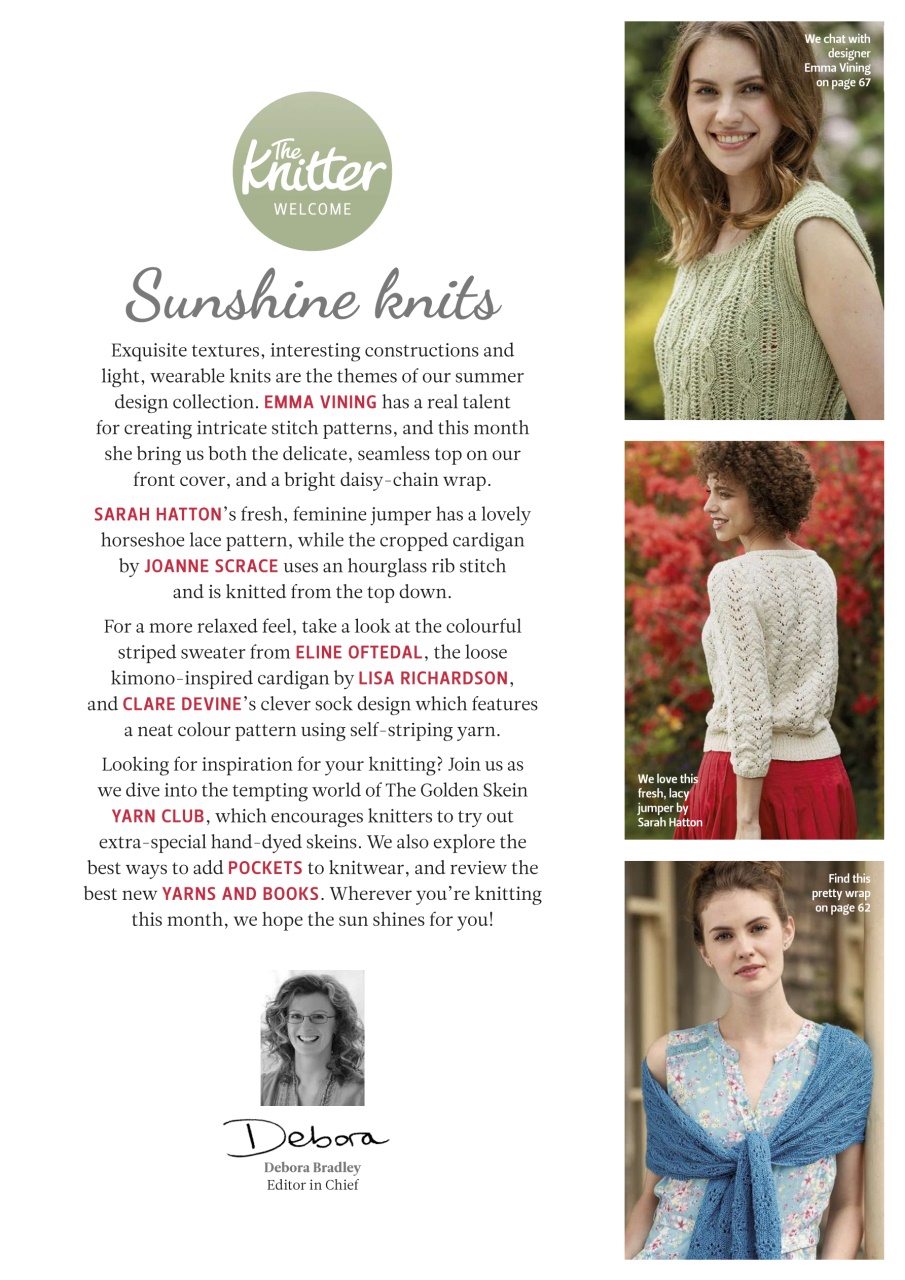 The Knitter Preview Pages