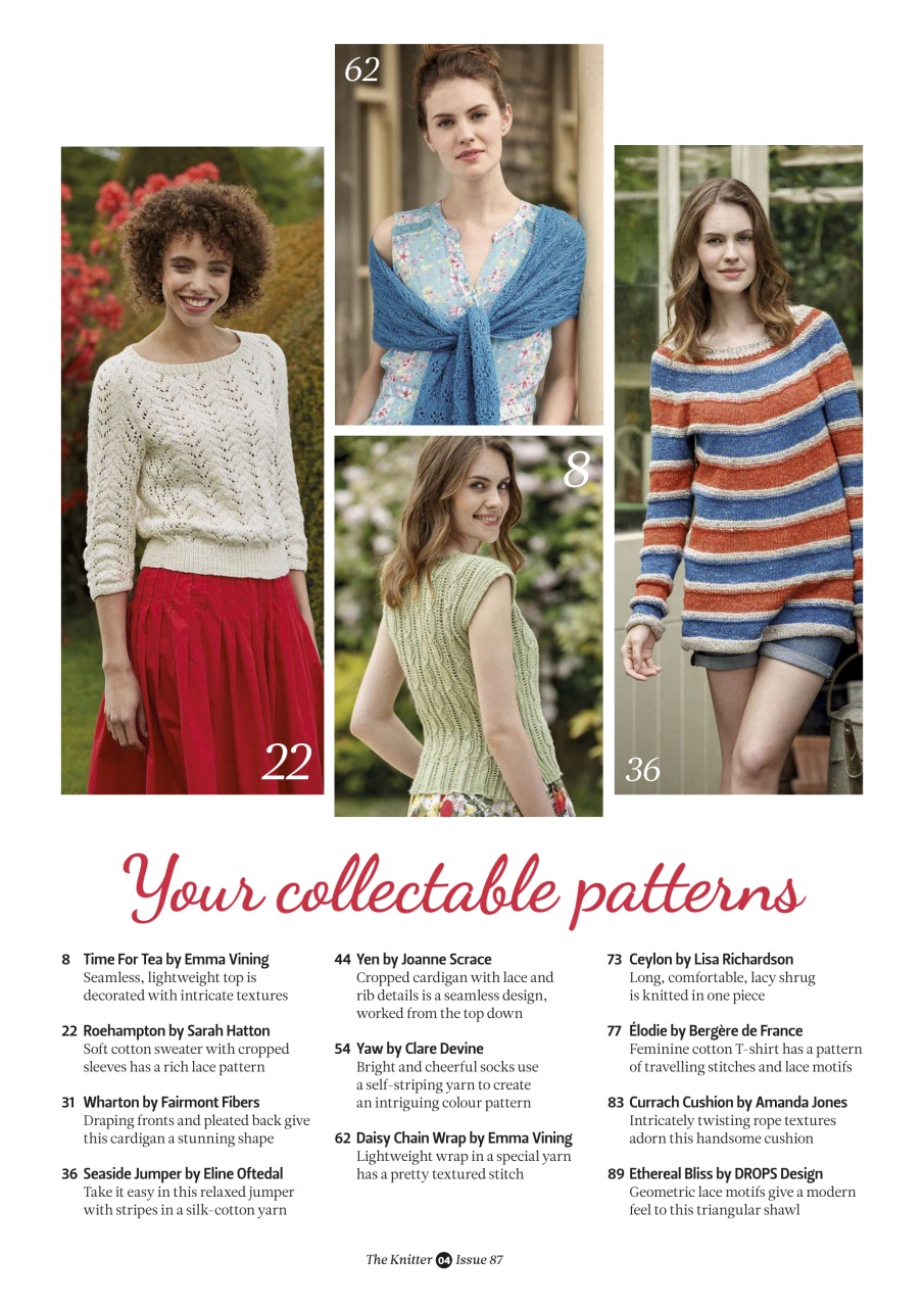 The Knitter Preview Pages