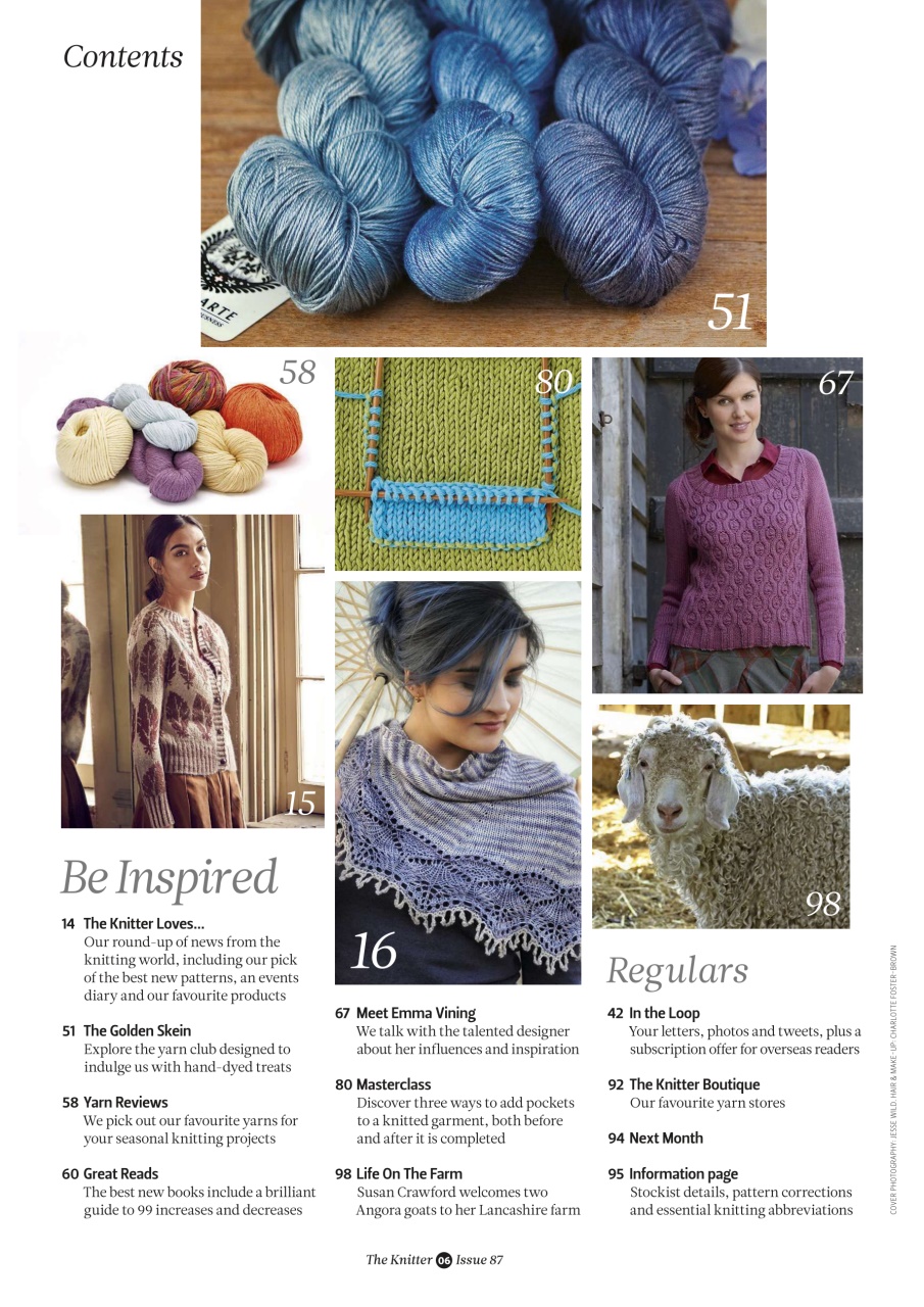 The Knitter Preview Pages