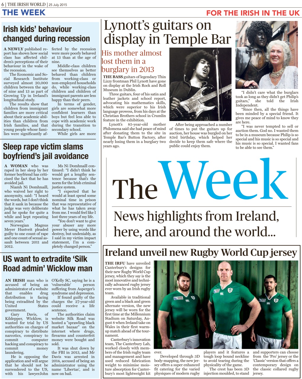 Irish World Preview Pages