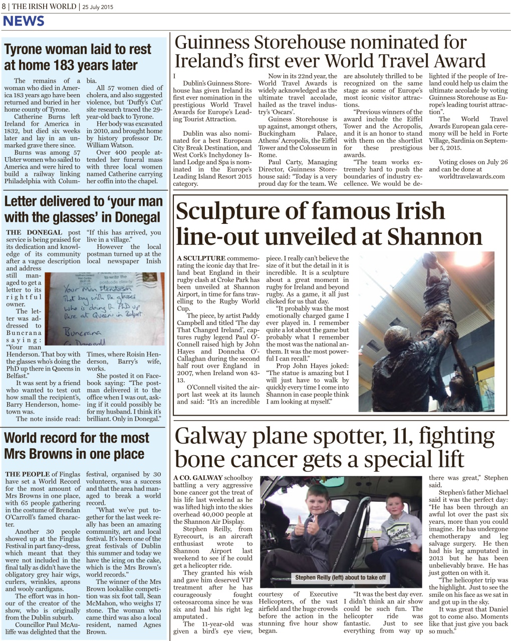 Irish World Preview Pages