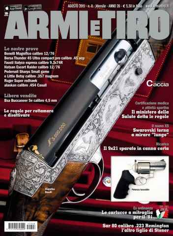 Armi E Tiro issue Armi e Tiro 08/2015
