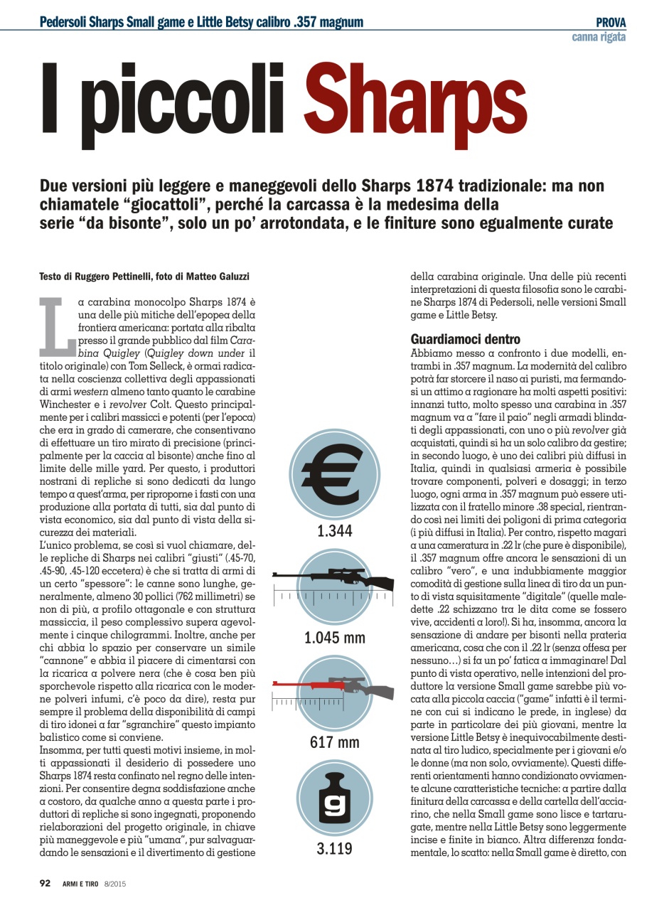 Armi E Tiro Preview Pages