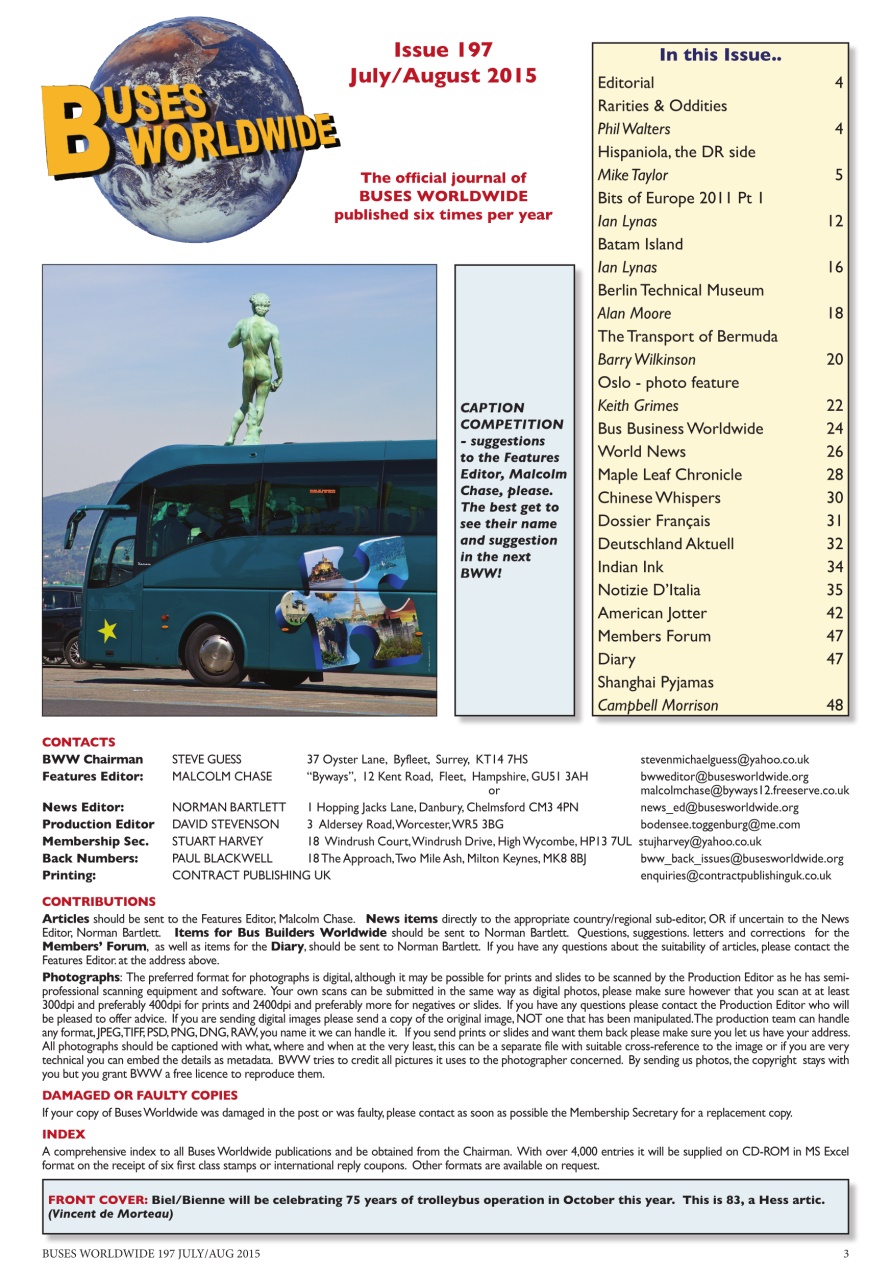 Buses Worldwide Preview Pages