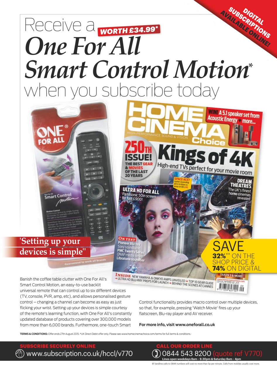 Home Cinema Choice Preview Pages