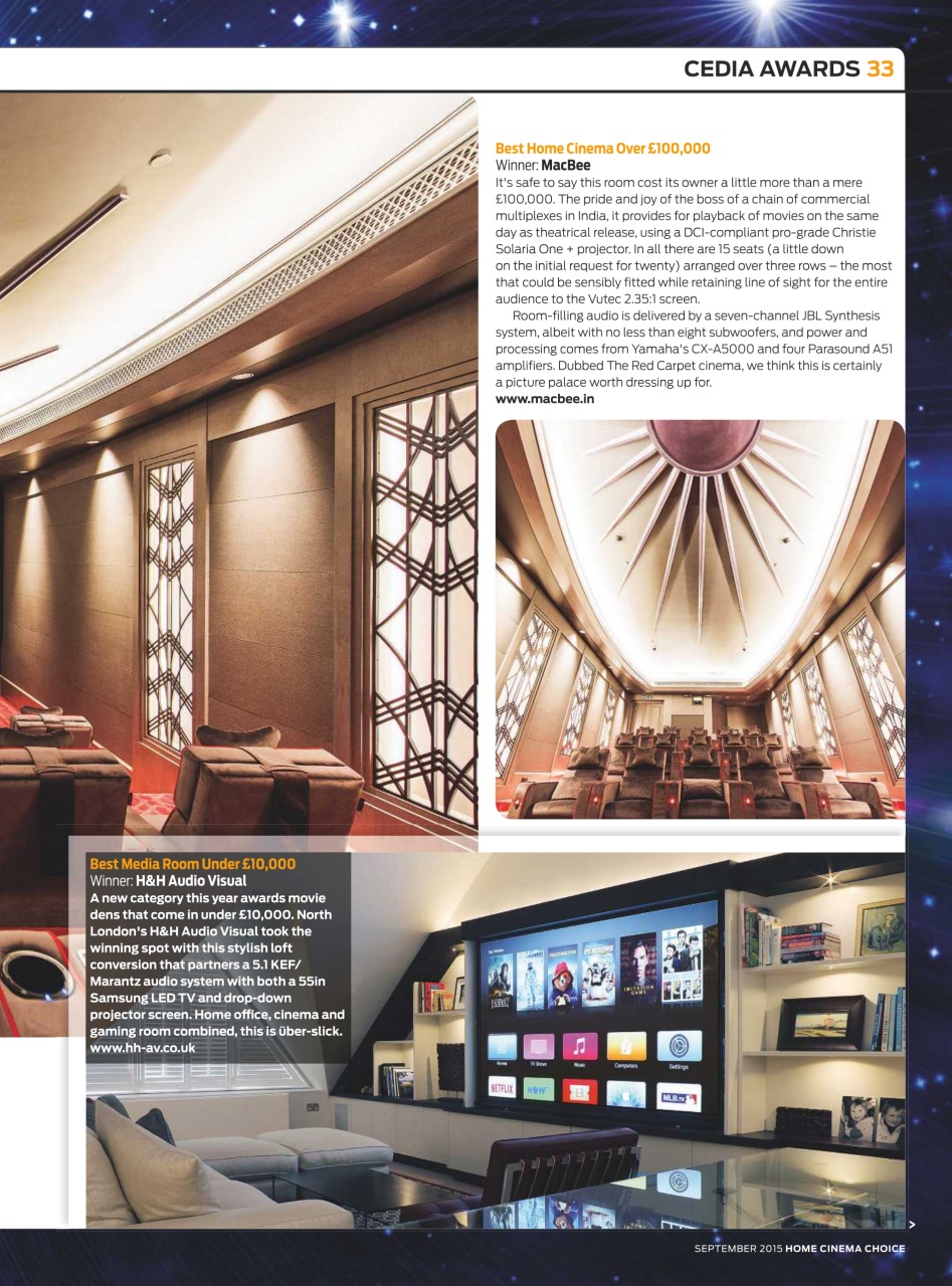 Home Cinema Choice Preview Pages
