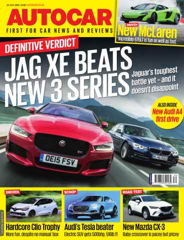 Autocar issue 22nd July 2015