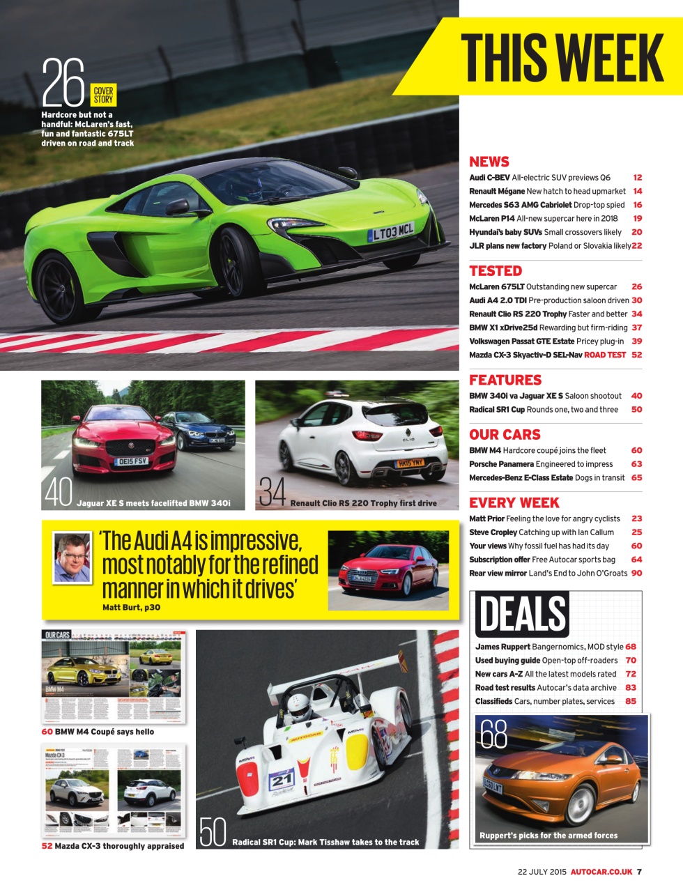 Autocar Preview Pages
