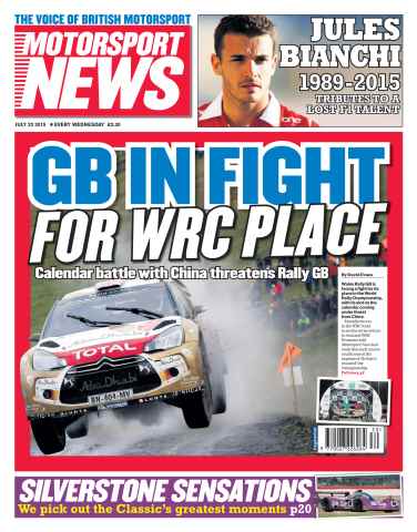 Motorsport News issue 22nd July 2015