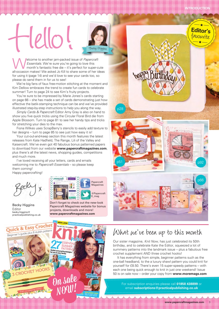 Papercraft Essentials Preview Pages