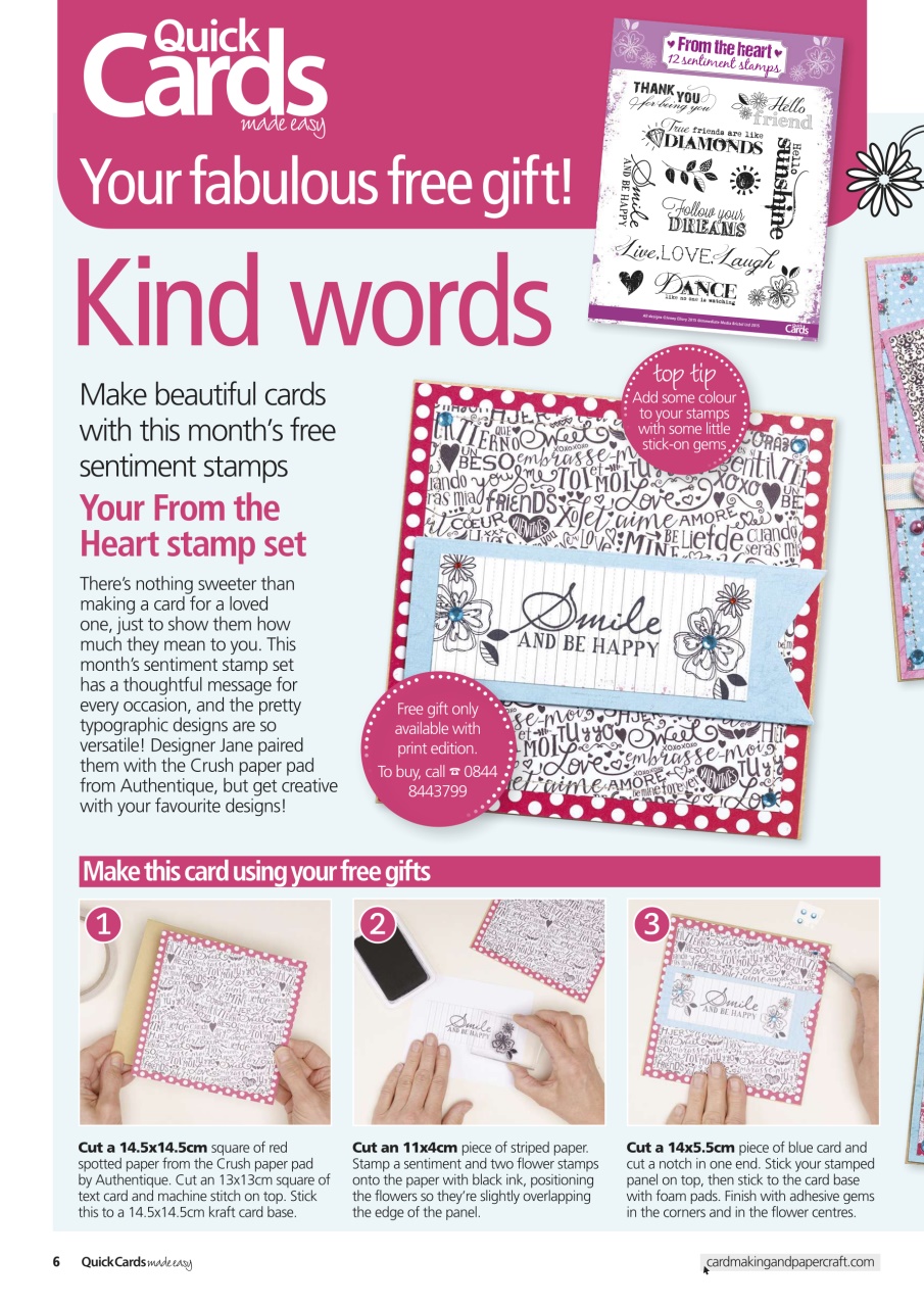 Quick Cards Made Easy Preview Pages