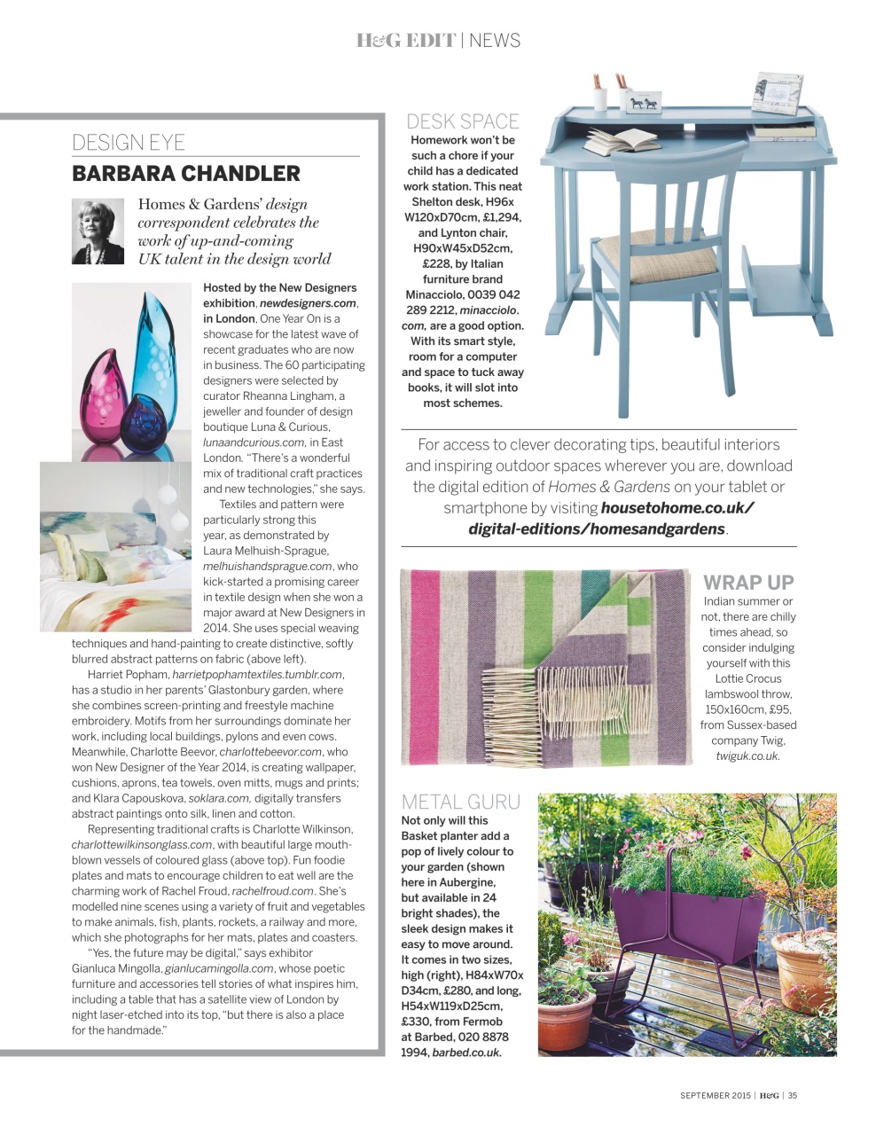 Homes & Gardens Preview Pages