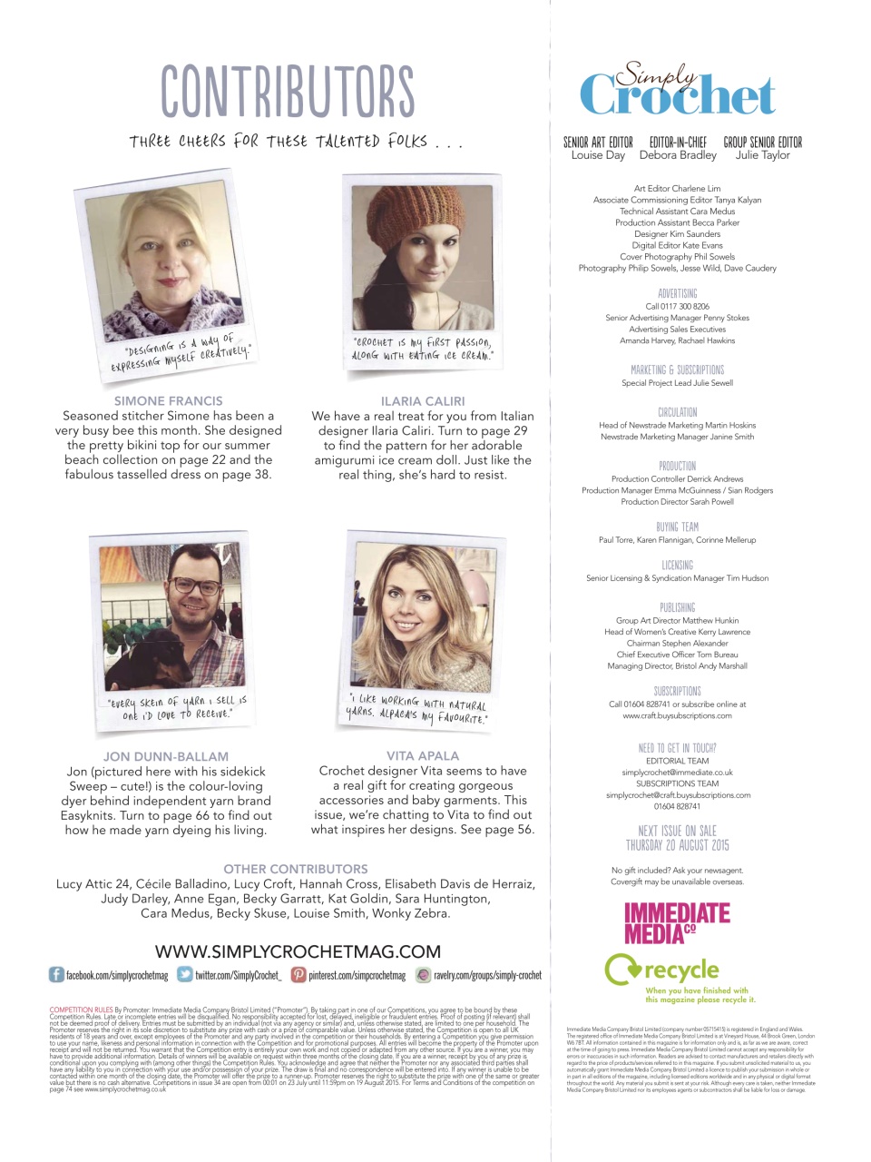 Simply Crochet Preview Pages