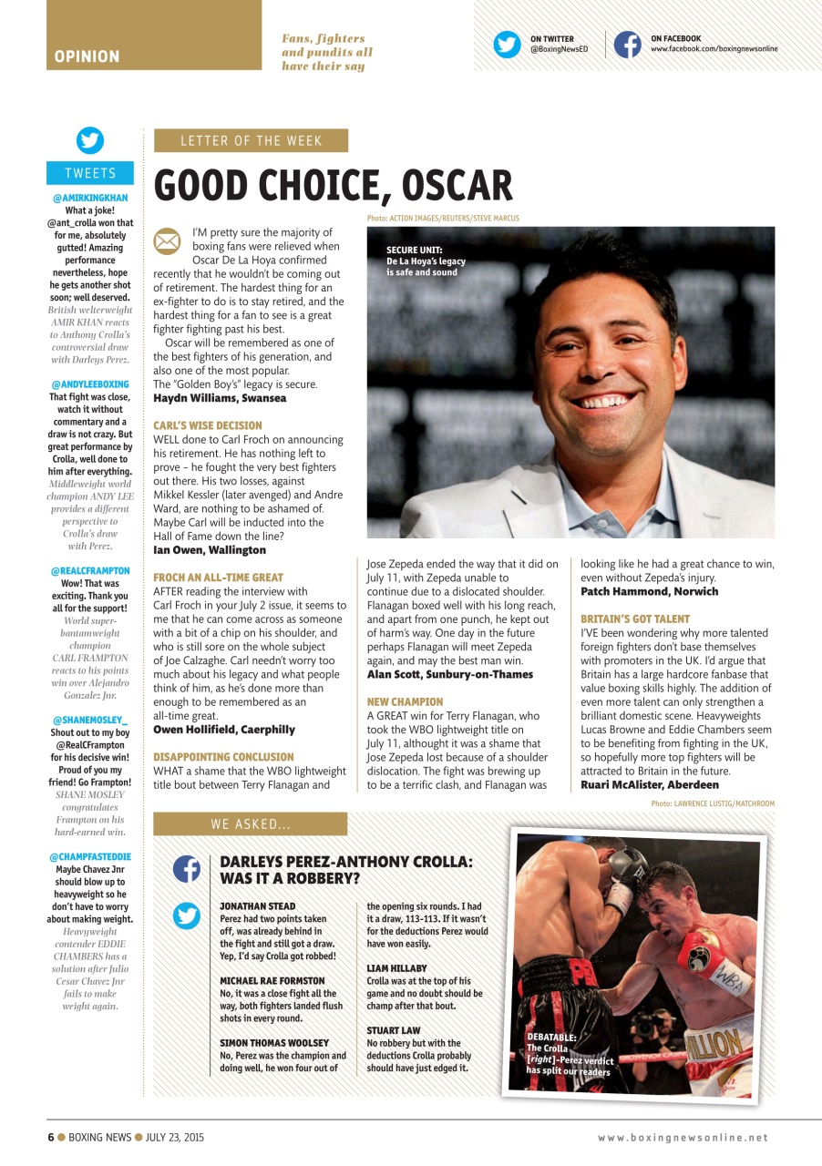 Boxing News Preview Pages