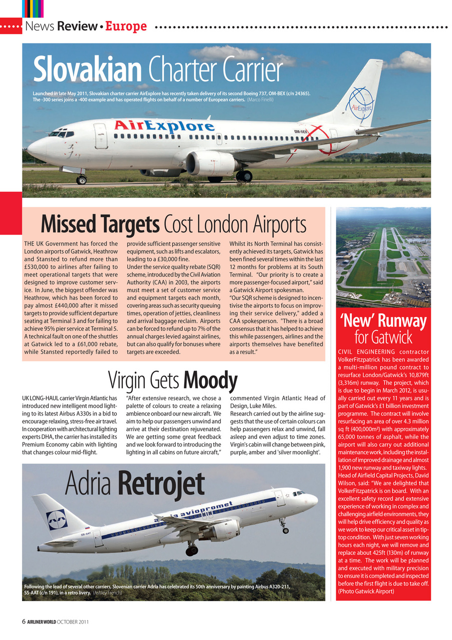 Airliner World Preview Pages