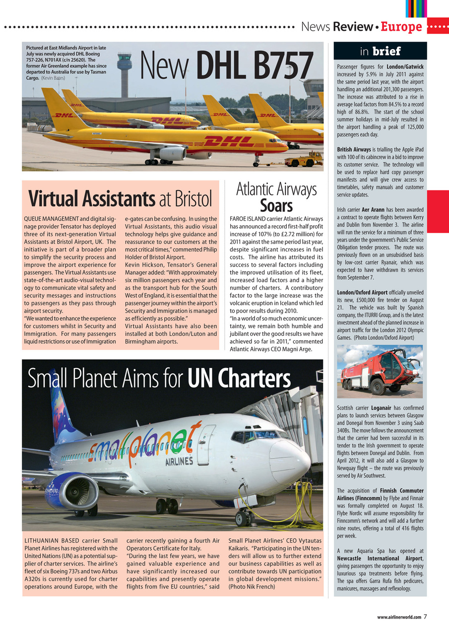Airliner World Preview Pages