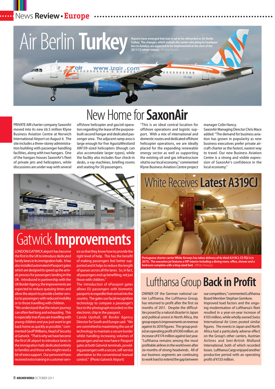 Airliner World Preview Pages