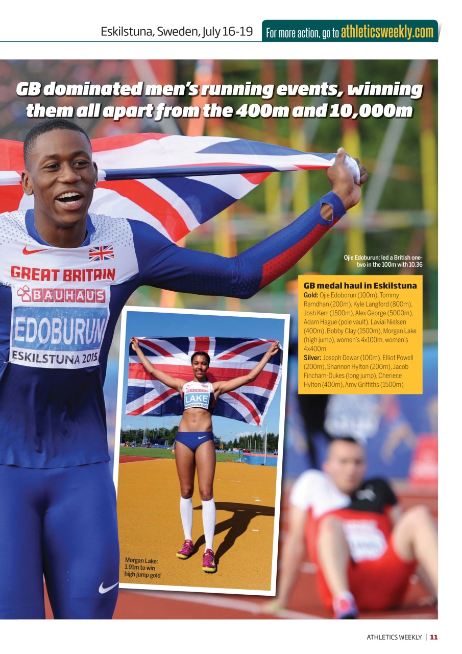 AW – Athletics Weekly Magazine Preview Pages
