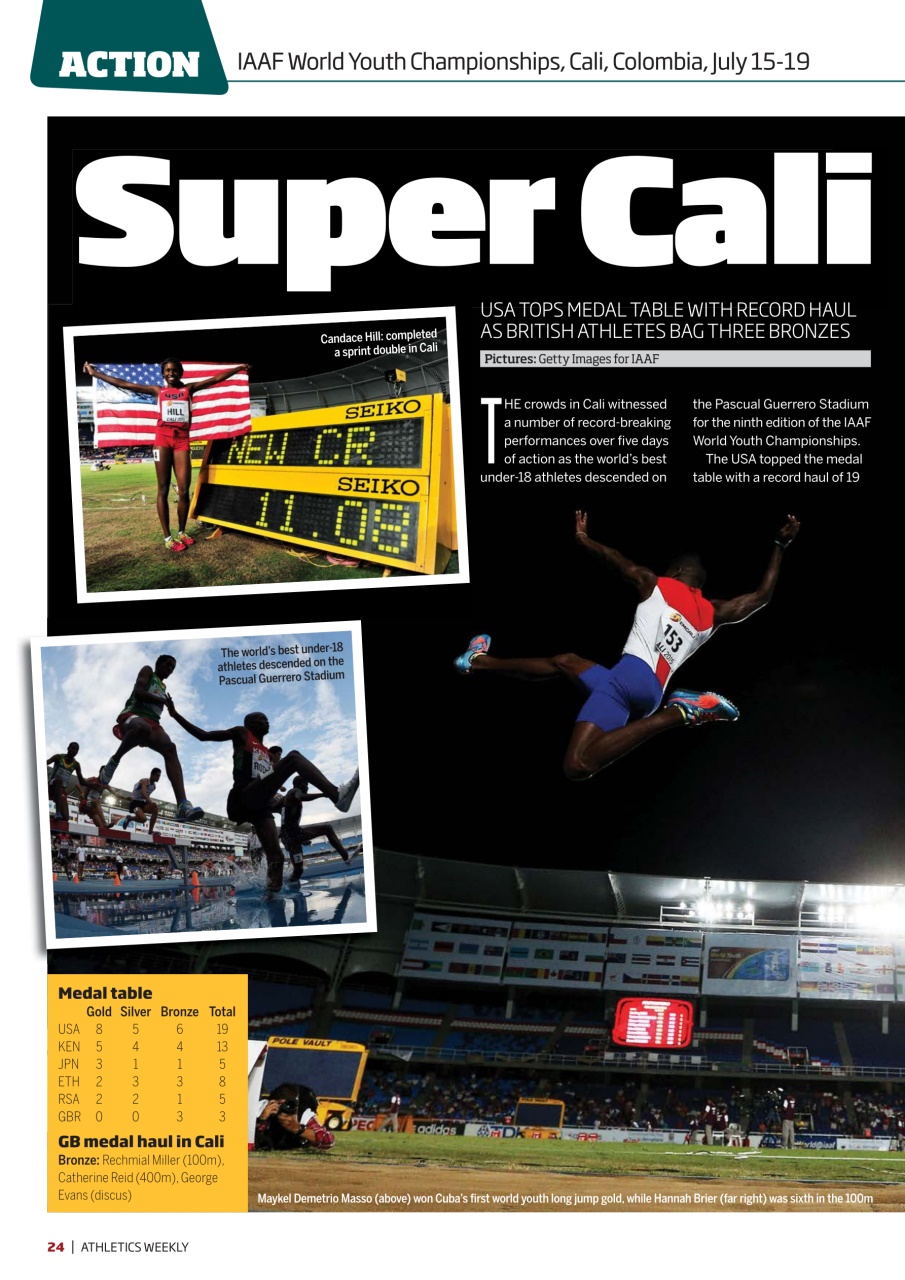 AW – Athletics Weekly Magazine Preview Pages