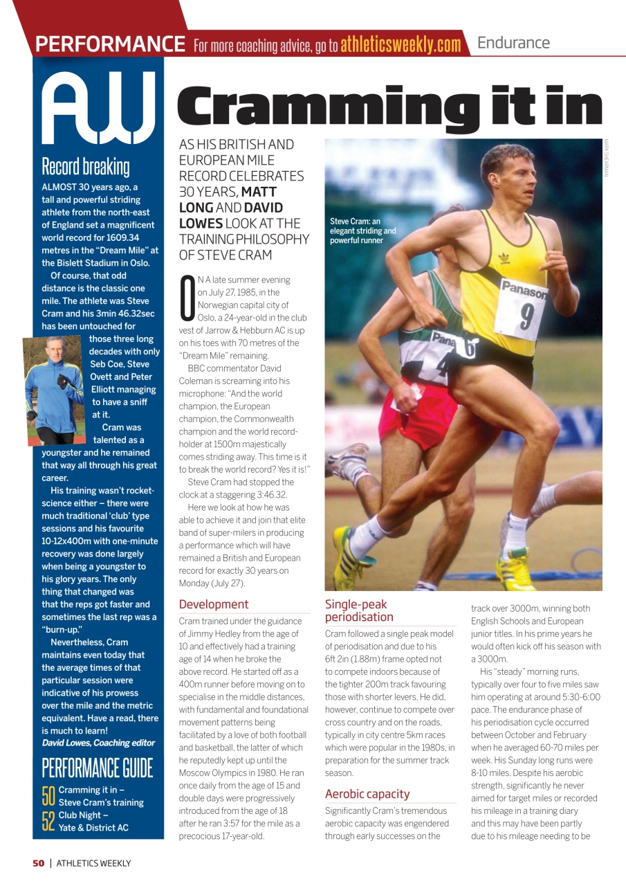 AW – Athletics Weekly Magazine Preview Pages