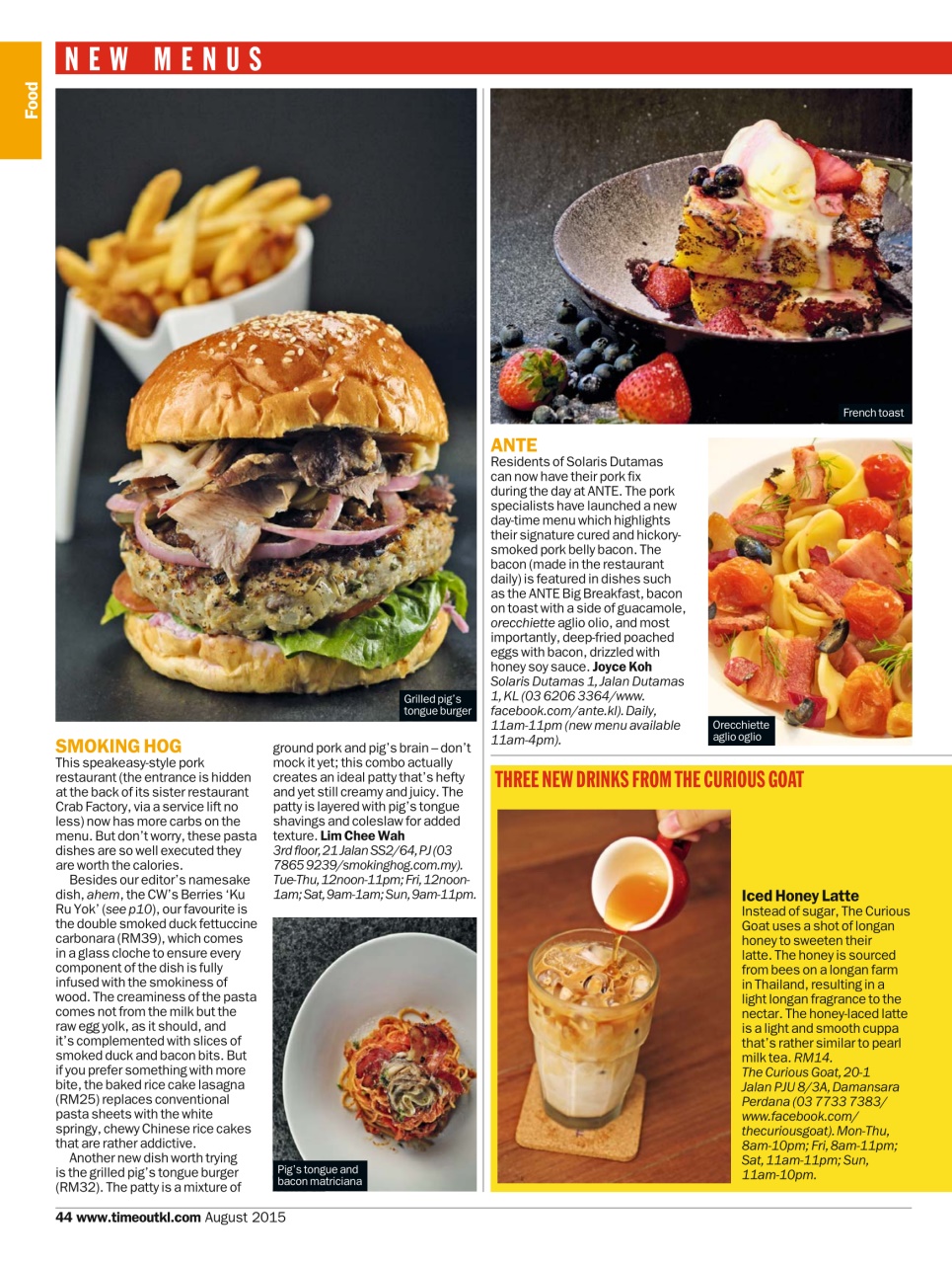 Time Out Kuala Lumpur Preview Pages