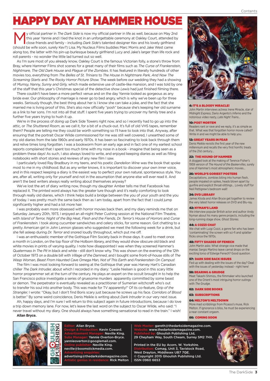 The Darkside Preview Pages