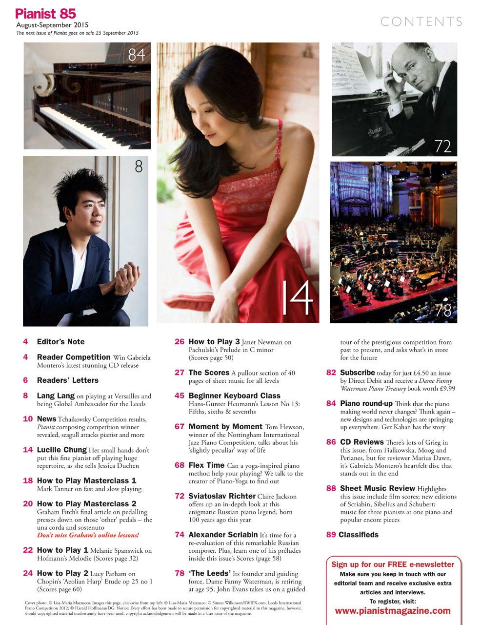 Pianist Preview Pages