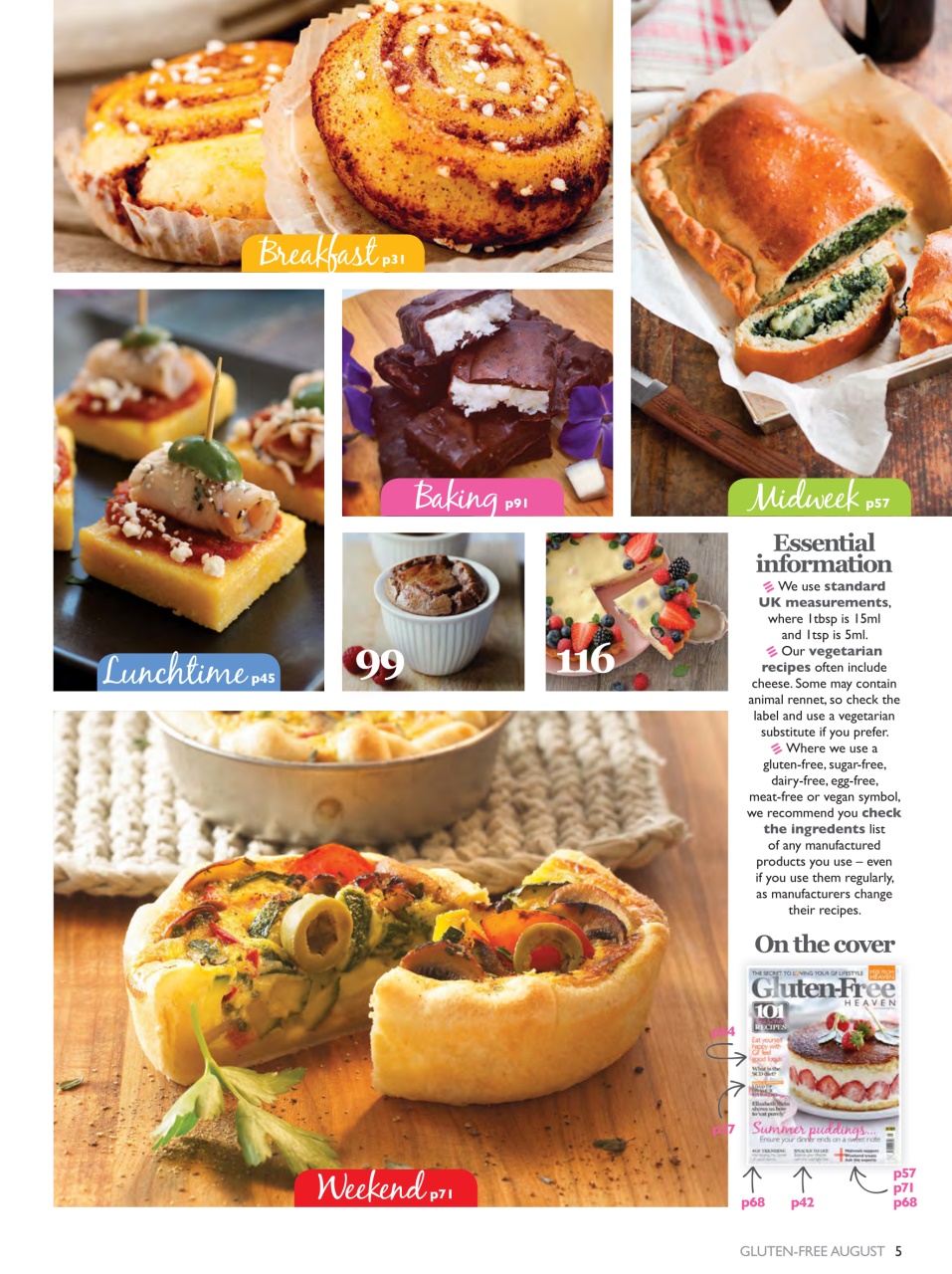 Gluten-Free Heaven Preview Pages