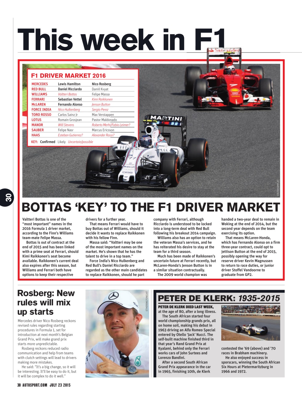 Autosport Preview Pages