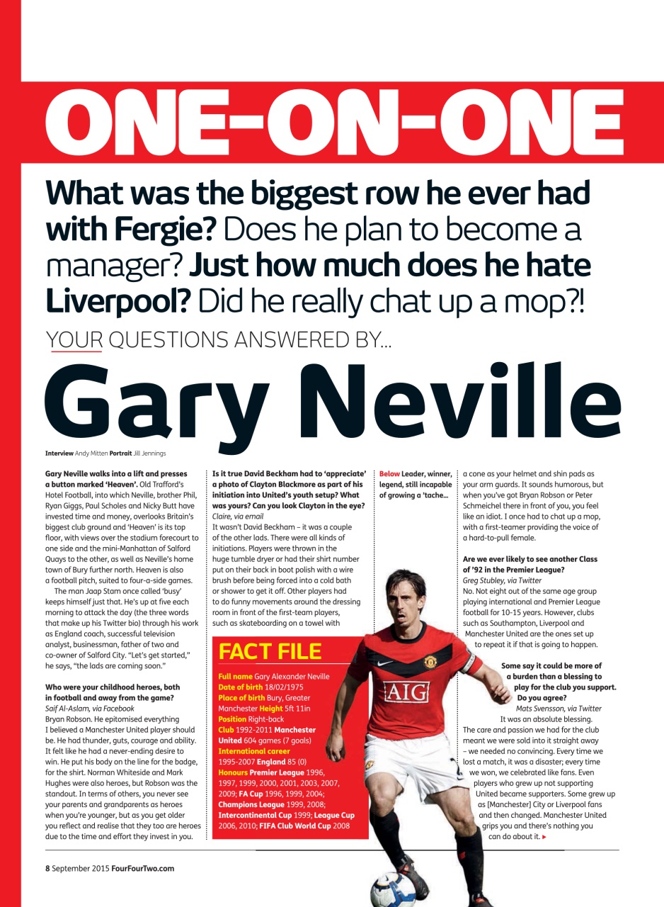 FourFourTwo Preview Pages