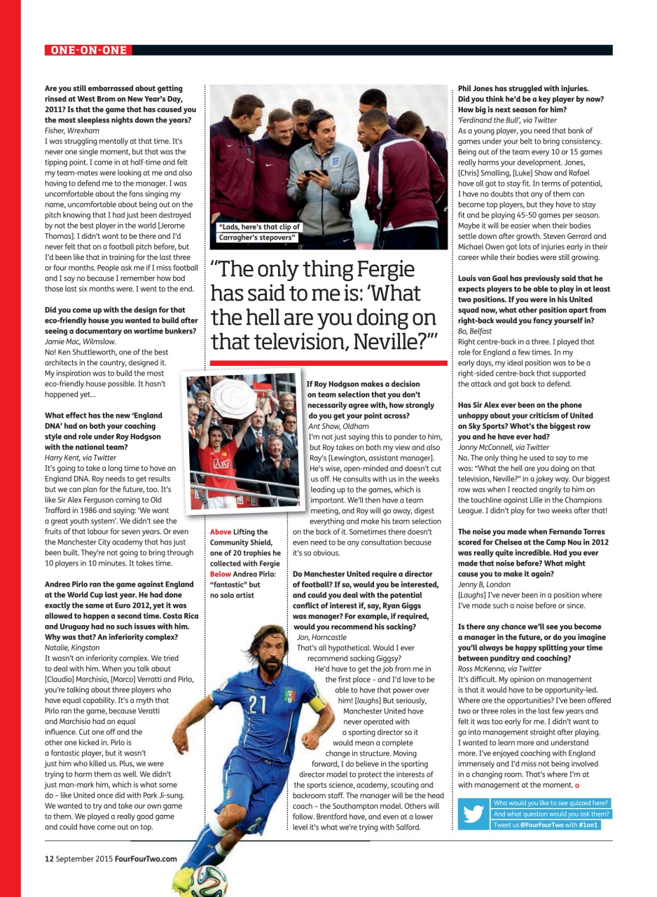 FourFourTwo Preview Pages