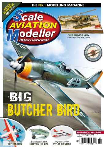 Scale Aviation and Military Modeller International (A) issue SAMI Vol 21 Iss 8 August 2015 