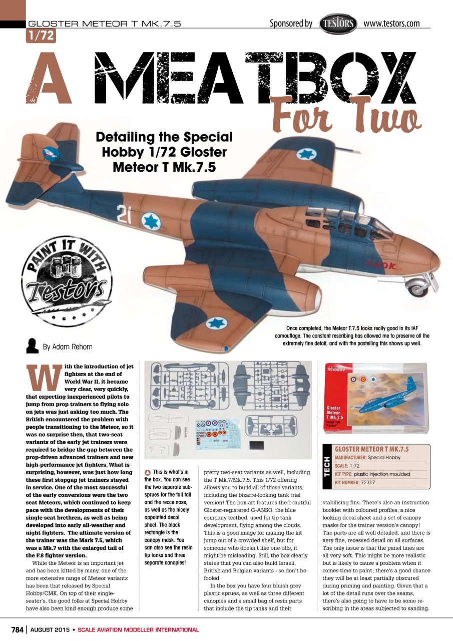 Scale Aviation and Military Modeller International (A) Preview Pages