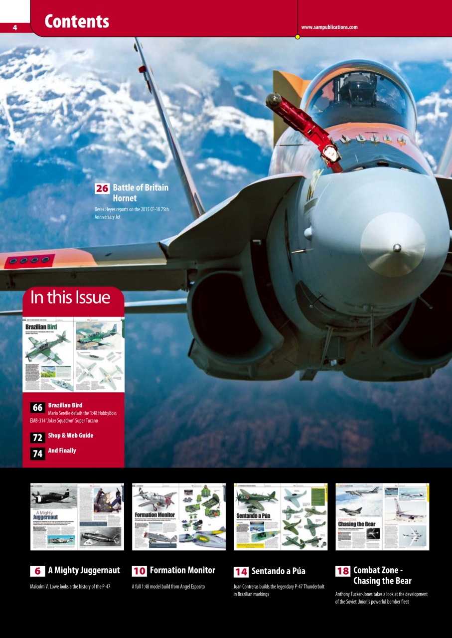 Model Aircraft Preview Pages