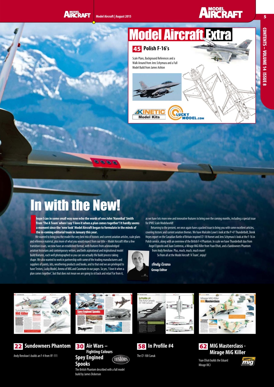 Model Aircraft Preview Pages