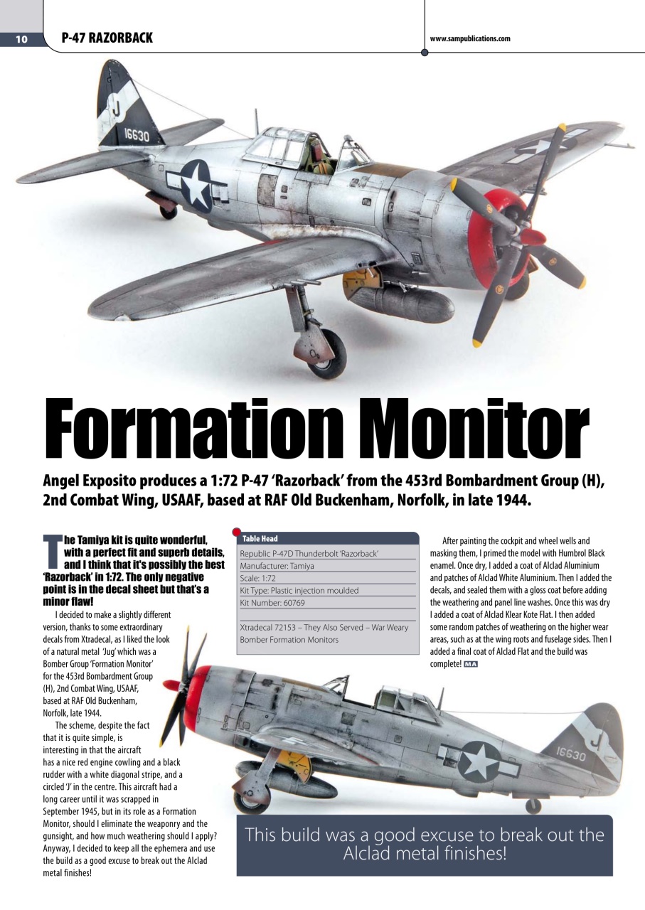 Model Aircraft Preview Pages