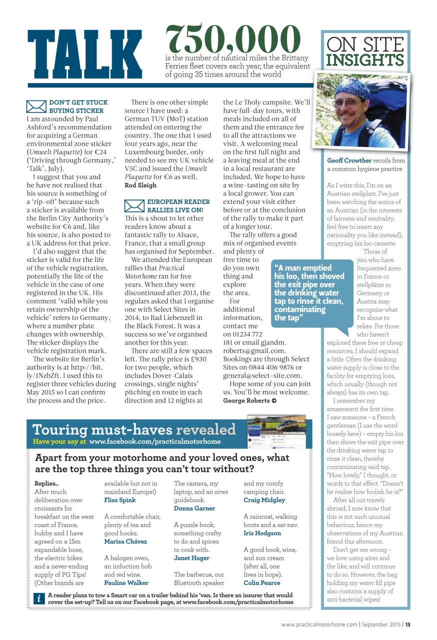 Practical Motorhome Preview Pages